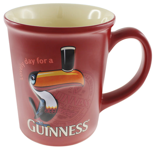 Celebrate Guinness Day with a Guinness Toucan Large Embossed Mug.
