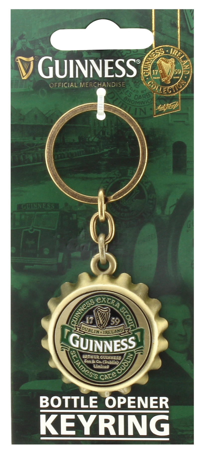 Guinness Bottle Cap Keyring – Guinness Webstore UK