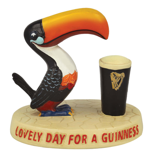 Lovely day for a Guinness Gilroy Toucan & Pint Figurine with Guinness UK.