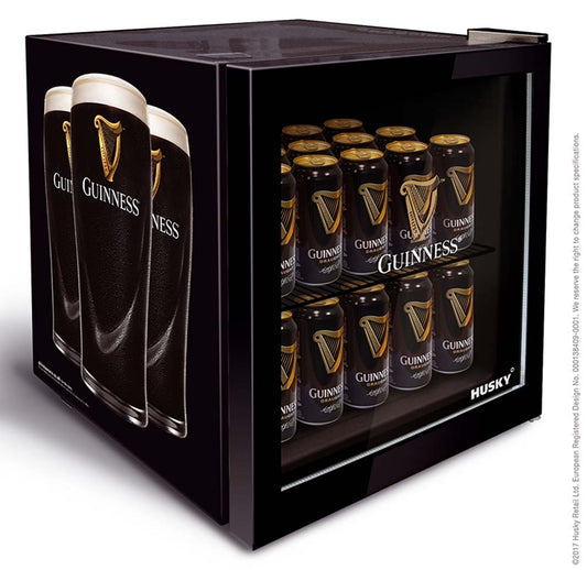 Guinness Beer Fridge for Guinness stout brews chilled.