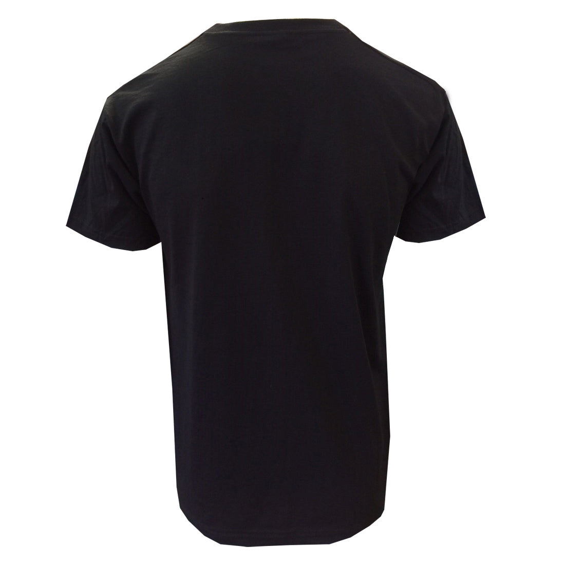The back of a Guinness Six Nations Black T-shirt featuring the Guinness UK logo on a white background.