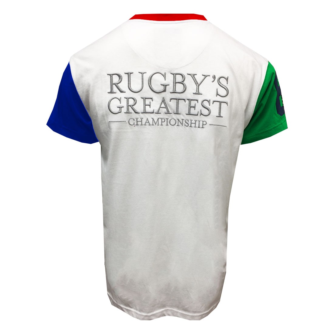 Show your support for Rugby's Greatest Championship with this premium Guinness UK Six Nations Premium Colour Block T-Shirt.