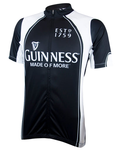 This race cut Guinness UK cycling jersey is designed for high performance results.