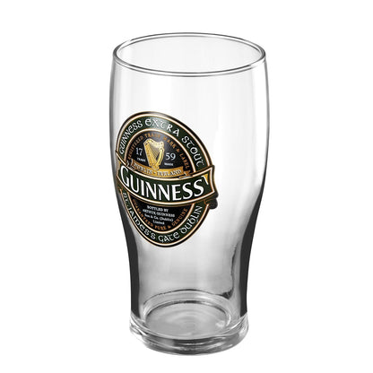 This Guinness Ireland Collection Pint Glass - 2 Pack, straight from Ireland, is the perfect addition to any collection of pint glasses.