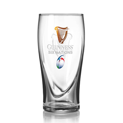 Six Nations Guinness pint glass.

Revised Sentence: Guinness UK Six Nations Pint Glass - 24 Pack.
