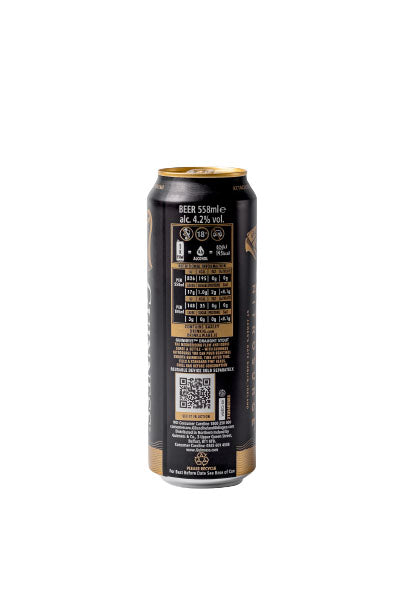 A Guinness Nitrosurge Stout Beer Can - 24 X 558ml from Guinness UK on a white background.