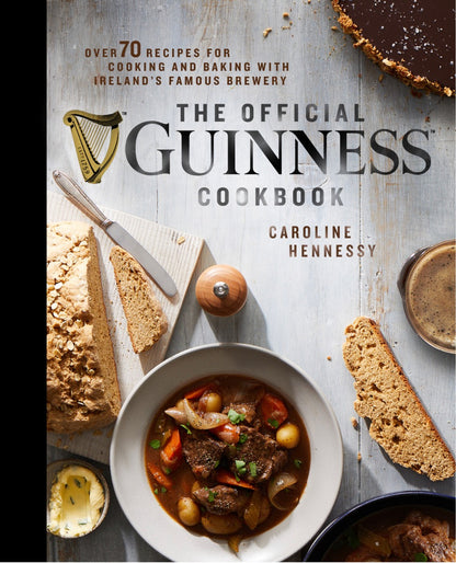 The Official Guinness Hardcover Cookbook by Guinness UK is filled with mouthwatering recipes.