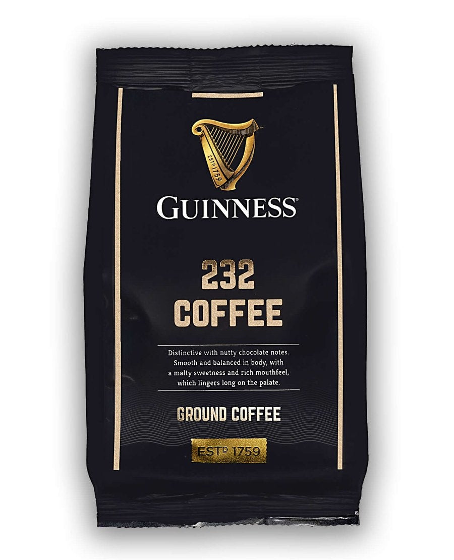 Guinness UK 227g ground coffee, the perfect brew for coffee enthusiasts. Savor the rich and bold flavor of this premium GUINNESS UK coffee blend. Whether you're starting your day or taking a break.