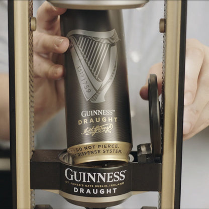 Experience the smooth and rich taste of Guinness Draught in the comfort of your own home bar with Guinness MicroDraught from Guinness UK. This revolutionary system brings the authentic and unmistakable flavor of draught Guinness straight