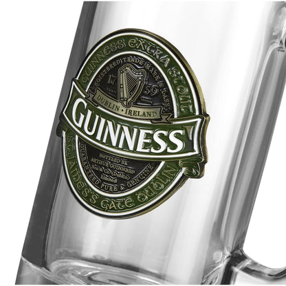 Guinness Ireland - Tankard With Badge, Guinness logo tankard.
