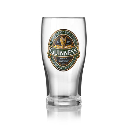 Guinness UK Ireland Collection Pint Glass - 4 Pack.