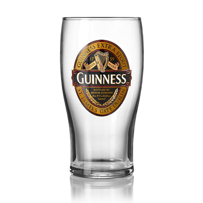 Guinness UK Guinness Classic Collection Pint Glass - 6 Pack includes pint glasses.