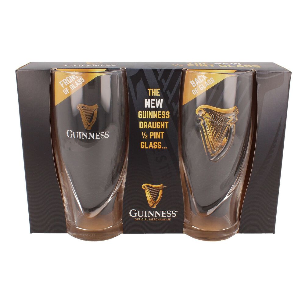 Guinness Half Pint Glass Twin Pack – Guinness Webstore UK