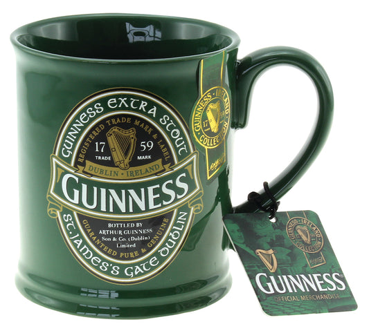 Guinness Ireland - Tankard Mug with tag.