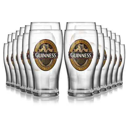 Guinness Classic Collection Pint Glass - 24 Pack