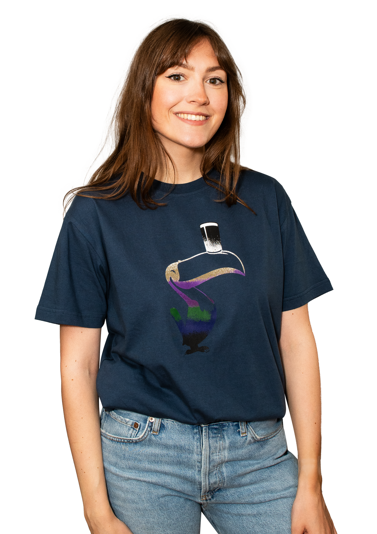 Guinness Liquid Toucan T-Shirt - Blue