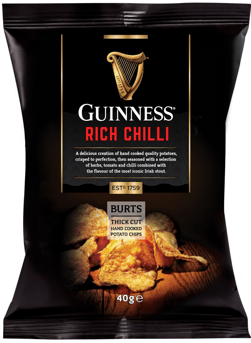 Guinness Rich Chilli Crisps - 40g
