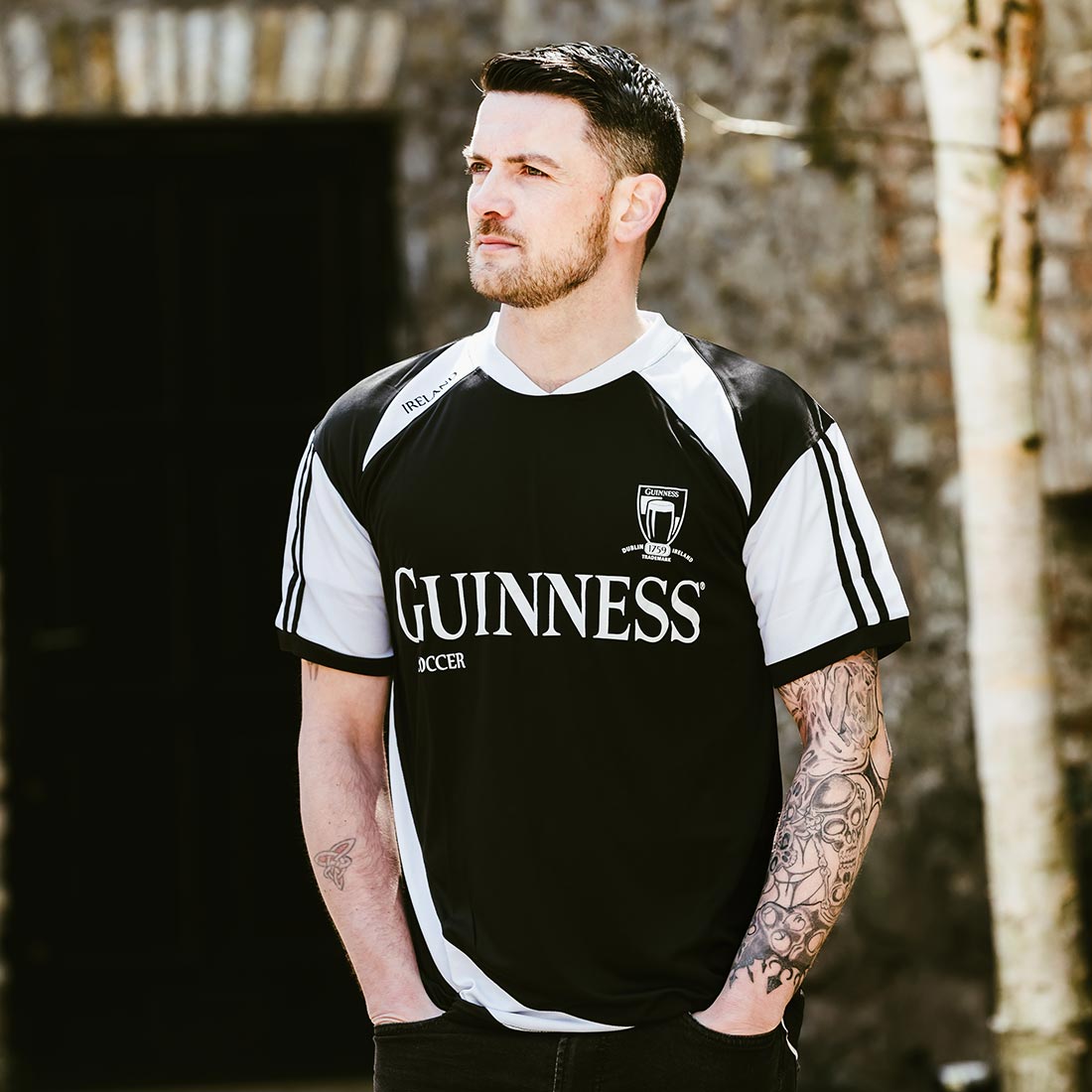 Guinness sales soccer jersey