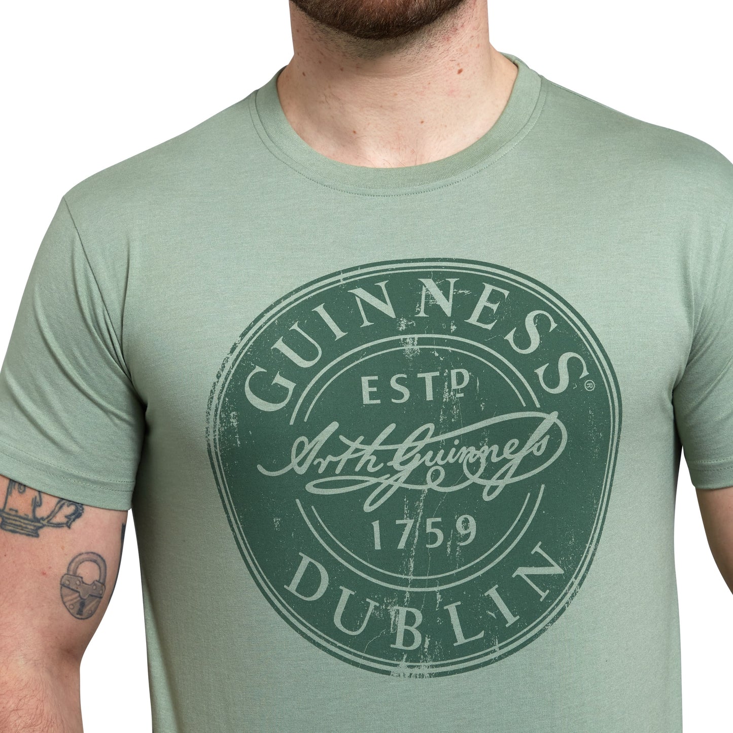 Guinness Green Bottle Cap T-Shirt