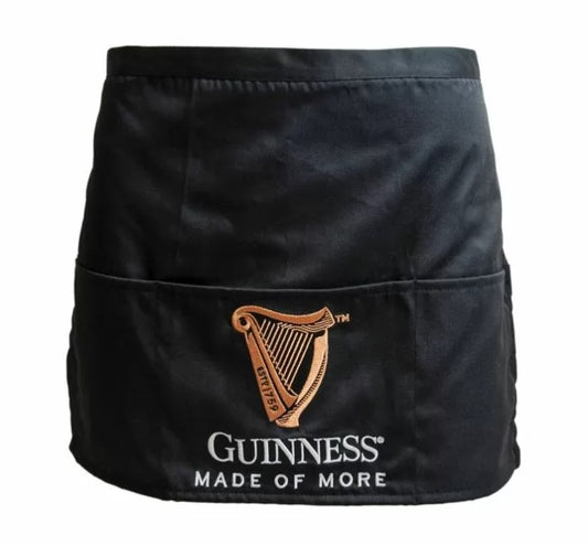 Are you a Guinness lover with a home bar? Upgrade your apron with Guinness UK Bar Tender Half Apron made of more style and functionality.
