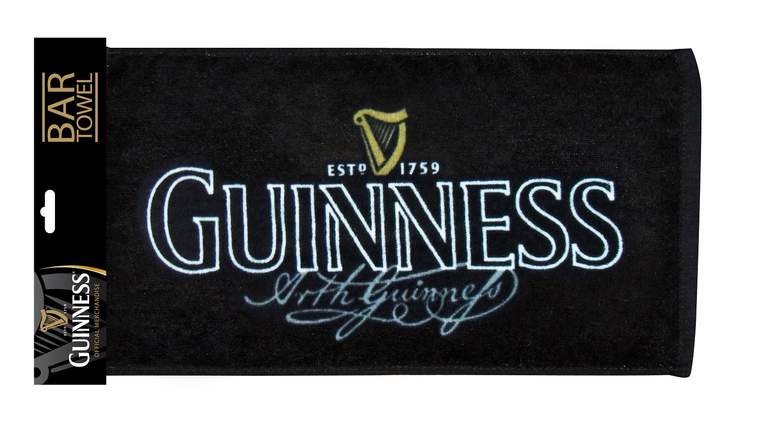 Arthur Guinness Signature Bar Towel – Guinness Webstore UK