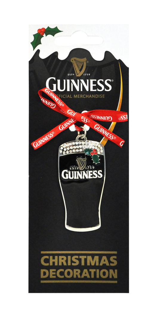 Guinness Metal Decoration - Pint, perfect as a holiday gift.