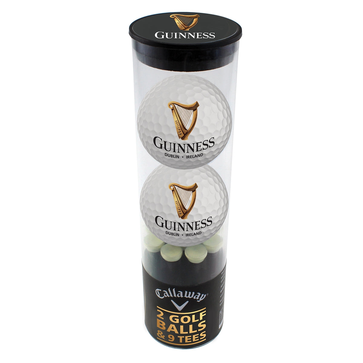 Guinness Golf Balls and Tee Set