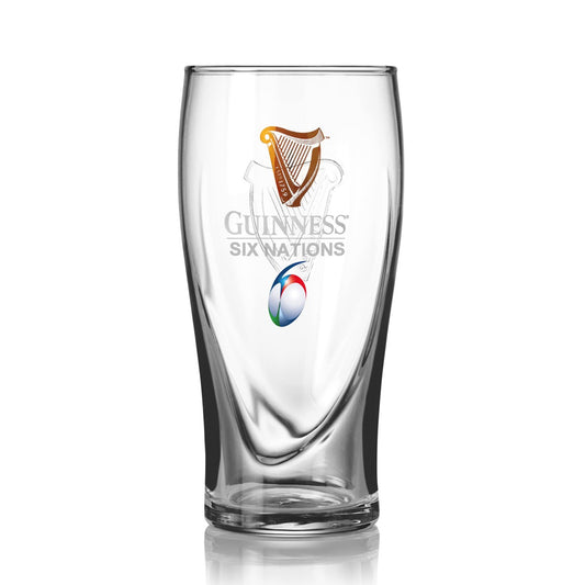 Guinness UK Six Nations Pint Glass.