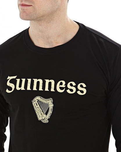 Guinness® Gaelic Label Long Sleeve T-Shirt