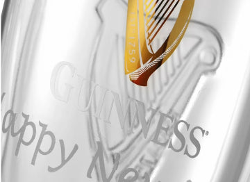 Personalized Guinness glass